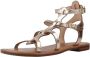 Geox Stijlvolle platte sandalen voor vrouwen Brown Dames - Thumbnail 3