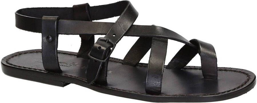 Gianluca L'artigiano Del Cuoio Sandalen 530 U NERO CUOIO