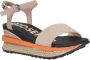 Gioseppo Sportieve Sleehak Sandalen Beige Dames - Thumbnail 2