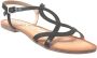 Gioseppo Flat Sandals Zwart Dames - Thumbnail 2