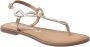 Gioseppo Flat Sandals Beige Dames - Thumbnail 3