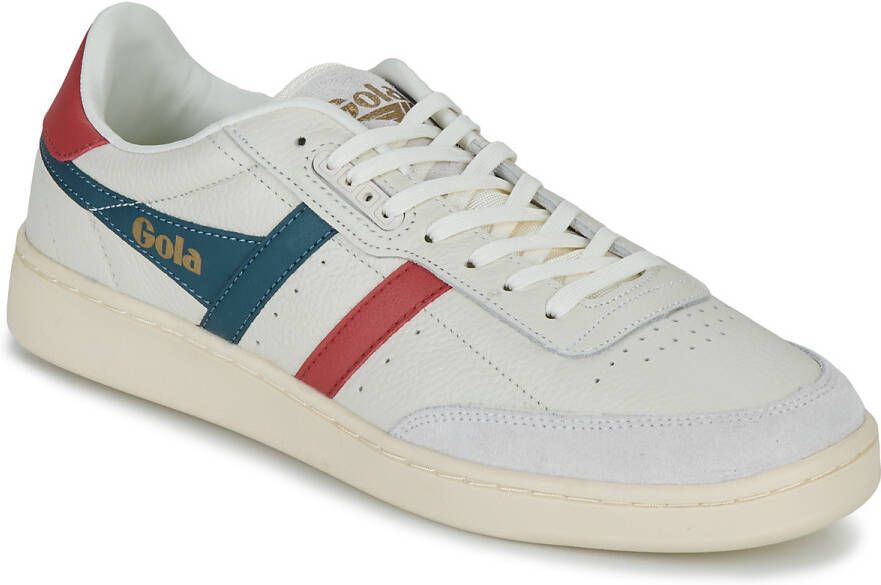 Gola Contact Leather Sneakers beige wit