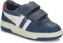 Gola Hawk Strap Blauw-Witte Sneaker - Thumbnail 2