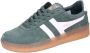 Gola Grandslam suède sneakers groen wit - Thumbnail 3