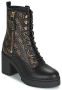 GUESS Cabra 2 Stivaletto Bootie Dames Laarzen Bruin - Thumbnail 4