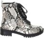 Guess Hinlee python print ankle boot Grijs Dames - Thumbnail 2