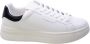 Guess Witte sportieve leren sneakers White Heren - Thumbnail 11