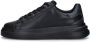 Guess Zwarte Sneakers 4G Logo Suède Inzetstukken Black Heren - Thumbnail 3