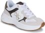 Guess Witte Casual Synthetische Rubberen Zool Sneakers White Dames - Thumbnail 3