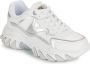 GUESS Nowah Dames Sneakers Hoog White Silver - Thumbnail 2