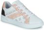 Guess Dames Roxo Lage Sneaker in Wit Roze Ecopelle Meerkleurig Dames - Thumbnail 3