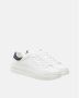 Guess Witte sportieve leren sneakers White Heren - Thumbnail 13