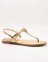 Guess Zomer Dames Sandalen in Polyurethaan Yellow Dames - Thumbnail 2