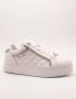 Guess Witte stijlvolle sneakers voor vrouwen White Dames - Thumbnail 4