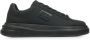 Guess Zwarte leren sneakers Elba model Black Heren - Thumbnail 11