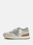 Guess Leren Textiel Sneakers Beige Model Beige Heren - Thumbnail 2