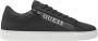 Guess Zip logo sneakers in PU-leer Black Heren - Thumbnail 3