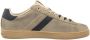 Guess Beige Leren Sneakers Nola II Brown Heren - Thumbnail 2