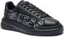 Guess Zwarte leren sneakers Elba model Black Heren - Thumbnail 12