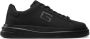 Guess Zwarte leren sneakers Elba model Black Heren - Thumbnail 13