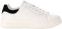 Guess Witte sportieve leren sneakers White Heren - Thumbnail 3