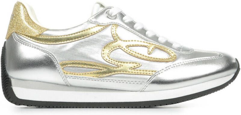 GUESS Skroll2 sneakers zilver goud