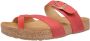 Haflinger Women's Juno Sandalen bruin rood - Thumbnail 1