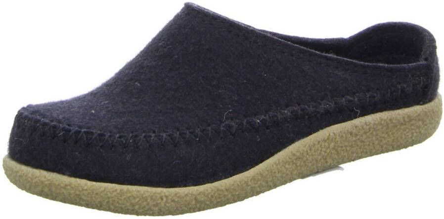 Haflinger Blizzard Credo Pantoffels zwart