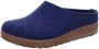 Haflinger Women's Grizzly Mikado Pantoffels blauw - Thumbnail 2