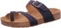 Haflinger Women's Juno Sandalen bruin - Thumbnail 1