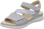 Hartjes BREEZE SANDALE 132.1135 34 44.44 Lichtgrijze dames sandalen met klittenband sluiting en een uitneembaar voetbed - Thumbnail 2