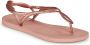 Havaianas Kids Luna sandalen rosé Meisjes Rubber Effen 35 36 - Thumbnail 5