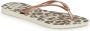 Havaianas Slim Animals Dames Slippers Beige Rose Gold Dark Brown - Thumbnail 6