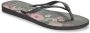 Havaianas Women's Slim Organic Sandalen zwart - Thumbnail 2