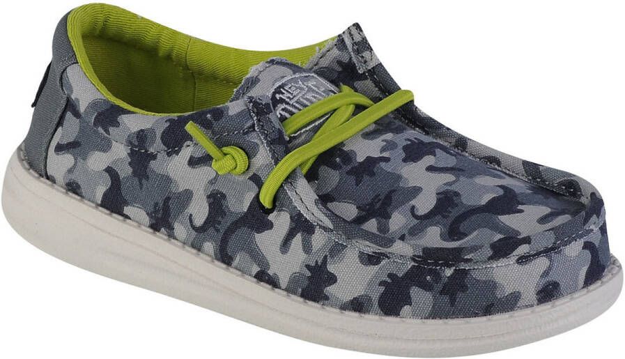 HEYDUDE Lage Sneakers Wally Youth Camodino