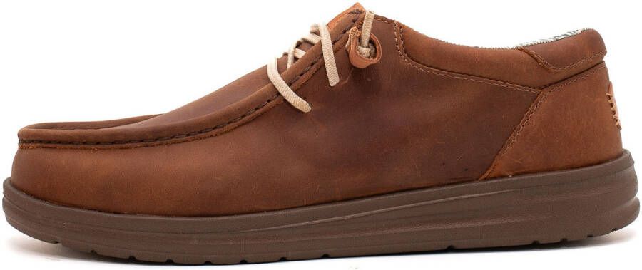 HEYDUDE Nette Schoenen Wally Grip Craft Leather