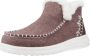 Hey Dude Denny Wool Faux Shearling Schoenen Bruin Vrouw - Thumbnail 3