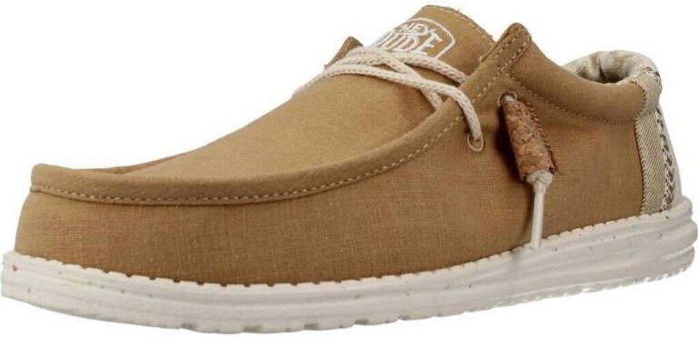 HEYDUDE Nette schoenen WALLY LINEN NATURAL