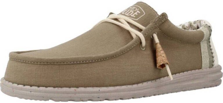 HEYDUDE Nette schoenen WALLY LINEN NATURAL