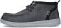 HEYDUDE Wally Mid GripR Classic Heren Instappers Grey Black - Thumbnail 2