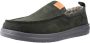 HEYDUDE Wally Grip Moc Craft Leather Heren Mocassins Black - Thumbnail 2