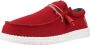 HEYDUDE Wally Sport Mesh Heren Instappers Dark Red - Thumbnail 2