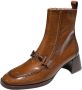 HISPANITAS Enkellaarsjes Dames Hi243727 Maat: 38 Materiaal: Lak Kleur: Cognac - Thumbnail 2