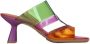 Hispanitas Multi Kleur Leren Jurk Sandalen Multicolor Dames - Thumbnail 2