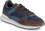 THE HOFF BRAND Lage Sneakers Heren Bari Maat: 42 Materiaal: Suède Kleur: Blauw - Thumbnail 4