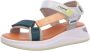 Hoff Moderne Velcro Platte Sandalen Multicolor Dames - Thumbnail 2