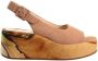 Högl Beige Mix Platform Sandaal voor Vrouwen Multicolor Dames - Thumbnail 3