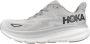 HOKA Lage Sneakers Dames Clifton 9 Maat: 45 1 3 Materiaal: Textiel Kleur: Grijs - Thumbnail 3