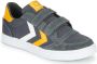 Hummel Stadil Low Jr. sneakers antraciet geel - Thumbnail 3