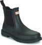 Hunter Boots Women's Commando Chelsea Boot Rubberlaarzen zwart - Thumbnail 2